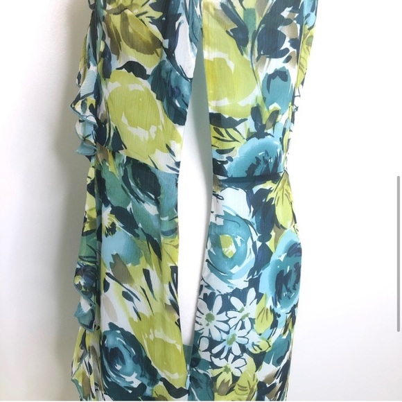 Pendleton Floral Dress - Blue and Green - Picture 6 of 9